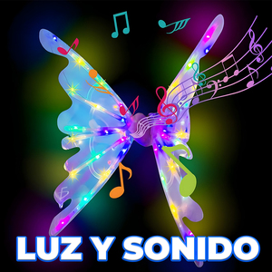 Alas de Hada Luminosas con Música para Fiestas - Product Image 4