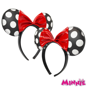 ที่คาดผมหนังวีแกนลายมิกกี้มินนี่เมาส์แบบกำหนดเองได้ OEM/ODM ราคาโรงงานโดยตรง - Product Image 1