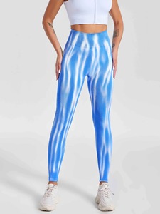 Legging de Yoga sin costuras de cintura baja para mujer Scrunch Bum Gym Legging entrenamiento Yoga pantalones cintura baja medias deportivas - Product Image 4