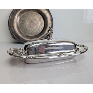 Fabricant de vaisselle de table en bois de forme personnalisée Plat et assiette à fromage et beurre avec couvercle en verre Plat à beurre fait main le plus vendu - Product Image 5