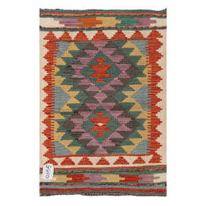 ชุดพรมกิลิมไมมาณา อัฟกานิสถาน ขนาด 82 x 55 ซม. - Product Image 1