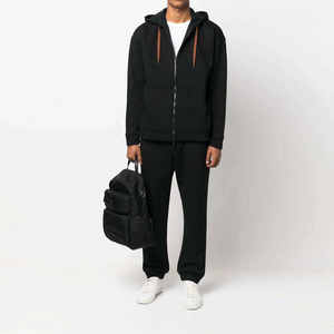 High Quality Custom Logo <b>Mens</b> Oversized <b>Hoodie</b> Sweatshirt Knitted Fabric Hooded Pullover Blank <b>Hoodie</b> Supplier - Product Image 3