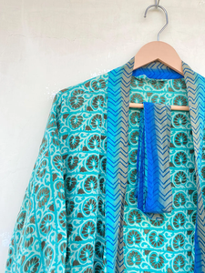 Crêpe soie 100% femmes Kimono Robe séchage rapide lisse taille libre été automne printemps vêtements de nuit pour mariage demoiselle d'honneur Resort Wear - Product Image 6