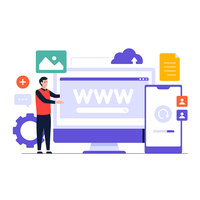 为业务增长提供定制的 WordPress 网站解决方案 响应式数字平台服务 定制网站布局