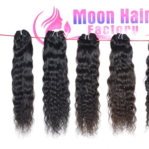 Fournisseurs en gros d'extensions de cheveux humains Remy Double Drawn cheveux indiens bruts Texture lisse qualité vague de corps vente d'exportateurs - Product Image 2