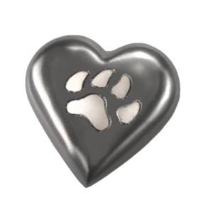 Mini urnes en métal en forme de cœur faites à la main d'Inde, marbre brun, laiton, urnes de crémation pour animaux de compagnie à bas prix - Product Image 6