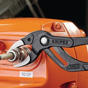 For KNIPEX Siphon Connector Pliers 250mm <b>Clamping</b> Range 25-80mm Black Atramentized - Product Image 4