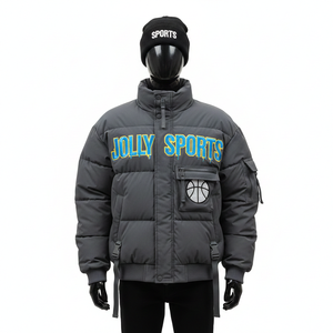 Chaqueta de Invierno para Mujer, Chaqueta Acolchada con Diseño de Paneles Aislantes de Tela de Poliéster de Alta Densidad, Chaqueta Acolchada con Logotipo Personalizado para Mujer - Product Image 6