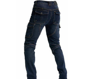 กางเกงยีนส์ผู้ชายผลิตจากผ้าเดนิมดีไซน์ล่าสุดออกแบบโลโก้ได้ตามต้องการ - Product Image 5