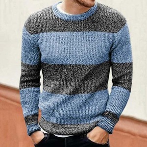 100% coton hommes à manches longues pull basics sweats nouveau produit vêtements d'hiver de haute qualité pour la correspondance des couleurs - Product Image 5