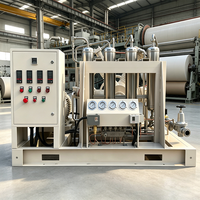 Compresseur d'oxygène à double tête haute pression sans huile 15 kW 10Nm3/h 20Nm3/h 30Nm3/h avec refroidissement par air