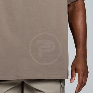 Camiseta de color personalizada de último diseño, Camiseta extragrande de tela suave de secado rápido, Camiseta extragrande para uso en exteriores - Product Image 5