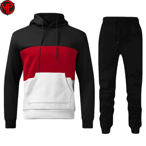 Hexaplus personnalisé unisexe grande taille pantalon de survêtement et sweat à capuche en coton et polyester survêtements au design uni pour le printemps prêt à expédier - Product Image 5