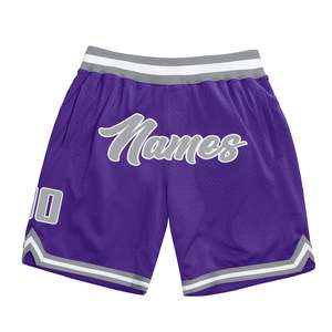 Shorts confortables pour hommes Shorts imprimés Polyester blanc hommes basket-ball maille court taux de gros pas cher prix OEM Service - Product Image 4