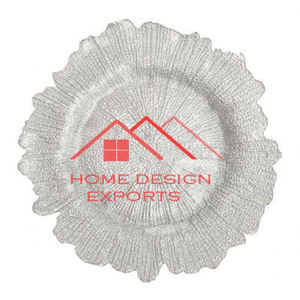 Prix de gros Plaque de présentation en métal doré 2025 Assiette de service de nourriture de luxe faite à la main vente à chaud - Product Image 6