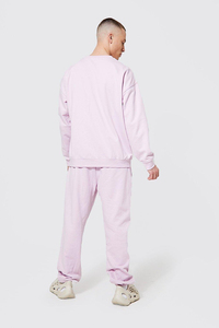 ชุดวอร์มแฟชั่นใหม่แบบขายส่ง ผ้าโพลีเอสเตอร์/คอตตอน มีฮู้ด สไตล์สตรีทแวร์ ชุดลำลองผู้ชายแบบ 2 ชิ้น สั่งทำได้ - Product Image 5