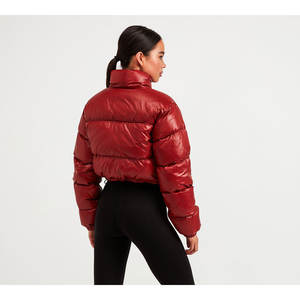 Latest Style 2026 <b>Women</b> <b>Hooded</b> Reversible <b>Winter</b> Puffer Jackets-Knitted Nylon Lining Waterproof Customized Colors & Sizes - Product Image 4