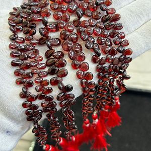 ลูกปัดเฮสโซไนต์การ์เนตทรงหยดน้ำไล่เฉดสี ขนาด 5.5-6 มม., ลูกปัดเฮสโซไนต์การ์เนตทรงหยดน้ำเรียบ, ลูกปัดเฮสโซไนต์การ์เนตทรงหยดน้ำไล่เฉดสี - Product Image 5