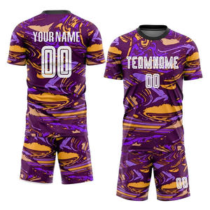 Uniforme d'équipe personnalisé de haute qualité Ensembles de maillots de football en polyester 100% Technologie de sublimation Vêtements de football de qualité supérieure - Product Image 1