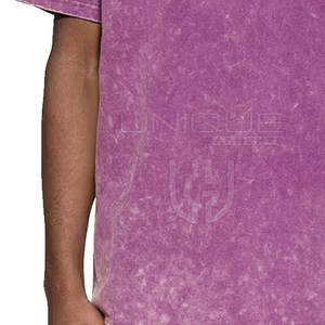 Fabriqué au Pakistan Les t-shirts de lavage à l'acide pour hommes conçoivent vos propres t-shirts de lavage à l'acide pour hommes respirants - Product Image 6