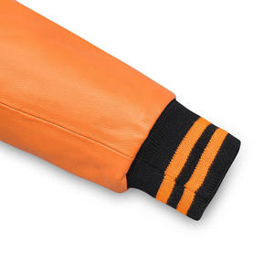 Wholesale Custom Streetwear Chenille Embroidery Letterman Varsity Jacket Custom Color Long Sleeve Patch Varsity Jacket for men - Product Image 4