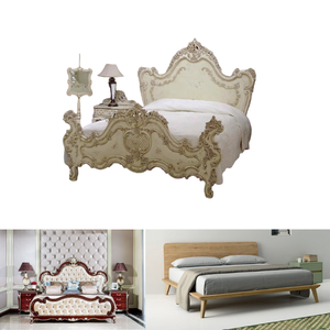 Storage modern <b>bed</b> <b>king</b> <b>size</b> hotel leather bedroom furniture set luxury <b>double</b> up-holstered <b>beds</b> Factory Price - Product Image 3