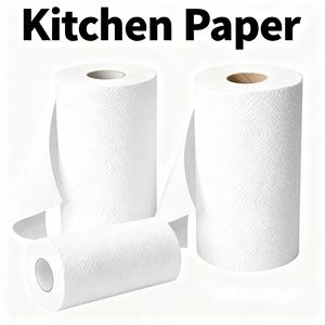 Eco Friendly Kitchen <b>Paper</b> <b>Towel</b> <b>Rolls</b> with Soft Texture for Daily Cooking and Cleaning, Suitable for Homes and Restaurant - Product Image 3