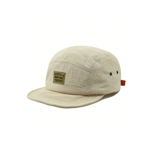 Wood Soon 5-Panel <b>Cap</b> Olive Green Cotton Canvas Adjustable Unisex Casual Hat Spring <b>Summer</b> <b>Flat</b> Brim - Product Image 2