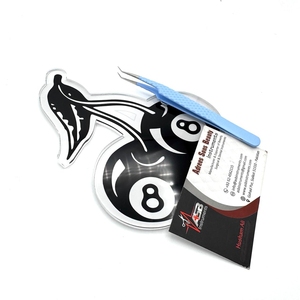 Azulejos para Pestañas de Billar, Diseño Personalizado de Corazón y Mariposa, Azulejos Acrílicos para Pestañas, Imanes, Pinzas, Herramienta al por Mayor, Libre de Crueldad - Product Image 5