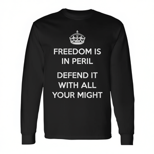 Camiseta de manga larga Freedom Is In Peril, defiéslu con todo tu poder - Product Image 2