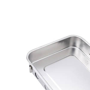 ถาดเครื่องมือทางการแพทย์ทำจากสแตนเลสถาดเครื่องมือผ่าตัดแบบแมนนวล - Product Image 4