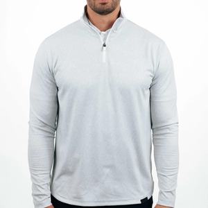 .เสื้อสวมหัวซิปไตรมาสตีกอล์ฟสัมผัสเท่สำหรับสวมใส่ตลอดทั้งปีทำจากผ้าระบายอากาศและพอดีกับนักกีฬา - Product Image 6