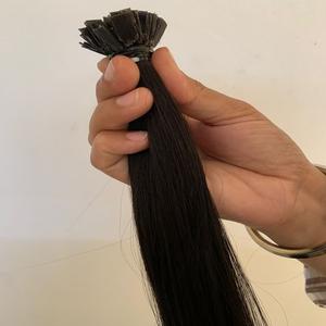 Extensiones de cabello virgen de doble estirado de grado superior, mechones de colores naturales de alta calidad, exportadores indios, pelucas de cabello humano plano de - Product Image 1