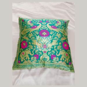 Fundas de cojín multicolor de 16x16 pulgadas funda de cojín de sofá fundas de almohada indias cojín decorativo - Product Image 6