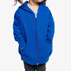 100% Cotton Autumn Zipper Hoodies for Kids <b>Boys</b> & Girls Wholesale with Custom Embroidery Digital Printing & Puff Printing - Product Image 1