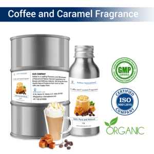 Produit aromatique stimulant au café et au caramel pour spa et parfumerie - Product Image 1