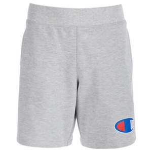 Pantaloncini Bermuda Casual in French Terry per Ragazzi Champion, Grigio, Taglia Small - Shorts Estivi in Tessuto con Decorazione Tasche - Product Image 1