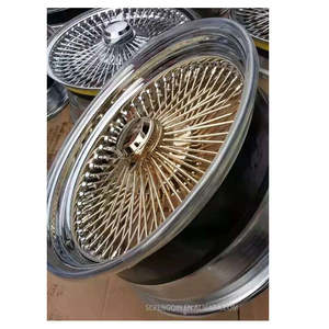 ล้อแม็กซ์ซี่ลวดสำหรับรถยนต์นั่งส่วนบุคคล ขนาด 20 22 24 26 นิ้ว ผลิตจากโรงงาน ล้อแม็กซ์ซี่ลวดอัลลอยด์ชุบโครเมียม - Product Image 3