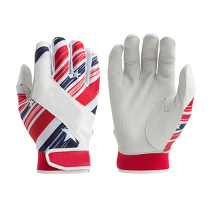 Gants de frappe respirants au toucher doux, gants de baseball en cuir souple, gants de frappe de softball à adhérence supérieure, logo personnalisé - Product Image 1