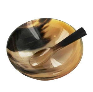 26 Cuenco de cuerno de búfalo decorativo de lujo más vendido hecho a mano con cuerno de búfalo real natural Producto sostenible Hecho EN LA India - Product Image 5