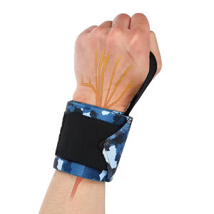 Logo Pro Hand Wrap Imprimé Élastique Respirant Workout Haltérophilie Gym Poignet Wrap Vente Chaude Ajustement Main Wrap - Product Image 2