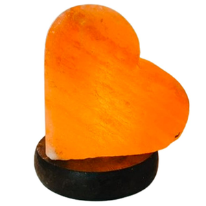 โคมไฟหินเกลือหิมาลัยรักษ์โลกพร้อมพอร์ต USB ฐานไม้ ทำด้วยมือจากหินคริสตัลสีชมพู สำหรับการบำบัดและผ่อนคลาย - Product Image 5