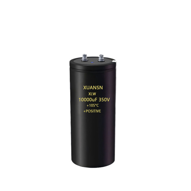 Factory 10000uF 350V Screw Terminal Aluminum Electrolytic Capacitor ultra Long Life 20000H for Energy Storage Power Supply