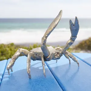 Sculpture d'animal en aluminium plaqué or faite à la main, décoration de luxe pour la maison, figurine antique Feng Shui moderne polie - Product Image 2