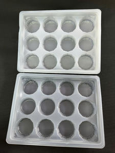 Logotipo personalizado 12 compartimentos PP Bandeja de comida de plástico Blister Proceso Grado Contenedor para pasteles Postres Pastel Pan Alimentos congelados - Product Image 4