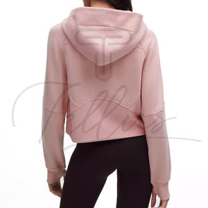 Sudaderas con Capucha para Mujer de Alta Calidad y Estilo, 100% Algodón, con Cierre y Estampado Personalizado, Oferta de Estilos Casuales, Sudaderas de Invierno para Mujer - Product Image 3