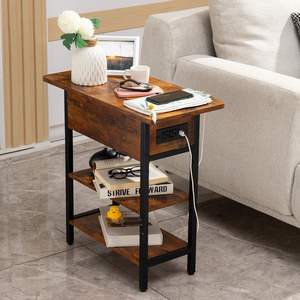 Wholesale Wooden Nightstand <b>Bedside</b> Furniture <b>Table</b> MDF <b>Bedside</b> <b>Table</b> Night Stand Home Furniture Bedroom Furniture - Product Image 5