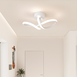 Modern <b>LED</b> Chandelier Cloud Shape Acrylic Metal Base Ra90 3500K Warm White AC Asian Design Large Bedroom <b>Surface</b> <b>Mounted</b> - Product Image 2