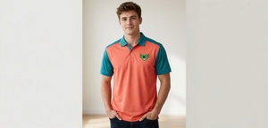 Polo Personalizado Verde Menta para Hombre, Polo de Golf Bordado, Uniforme Transpirable de Manga Corta, Ropa de Trabajo Informal de Negocios - Product Image 6