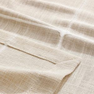 Modern Rectangle <b>Embroidered</b> Cotton Linen <b>Tablecloth</b> Waterproof Fabric for Kitchen Dining Party Wedding Tables-Woven Technique - Product Image 6